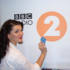 Jodie was fully aware that Paul likes to keep Studio 6A spotlessly clean. So she made sure there wasn't so much as a spec of dust on the Radio 2 logo.