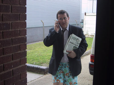 taking a call