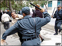 تظاهرات مخالفان دولت در باکو