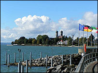 نمايی از شهر فريدريش هافن 