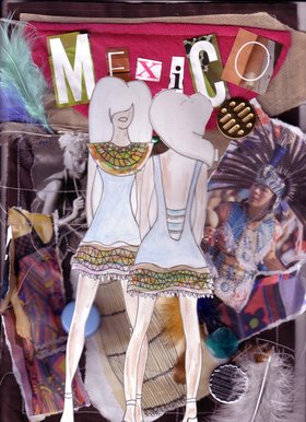 Mexico fashion illustration