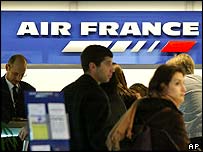 Passageiros da Air France