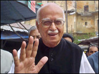 بھارت کے نائب وزیرِاعظم لال کرشن اڈوانی 