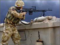 Soldado dos EUA no Iraque