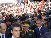 Kocatepe Camii'ndeki tören