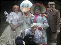 The cast of Mother Goose