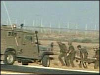 Gazze Şeridi-İsrail sınırı