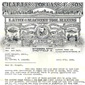 “Kind patronage...” In 1963 Leith pre-ordered a model making lathe from a Sheffield Company and this is the very polite letter that he received from them