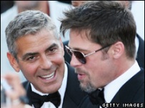 جارج کلونی اور بریڈ پٹ 