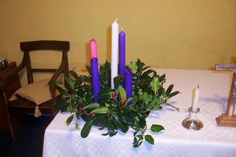 Advent wreath