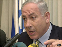 Izraelský ministr financí Benjamin Netanjahu