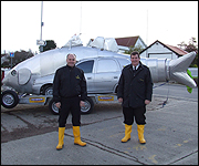 Car redesigned as a fish