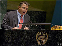 O ministro de Relações Exteriores de Cuba, Felipe Pérez Roque