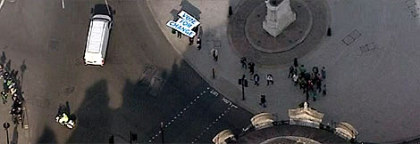 Vote For Change sign