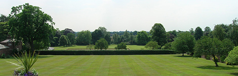 The grounds of The Retreat, York