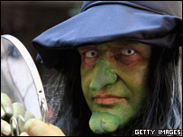 An applicant for the role of professional witch