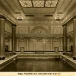 The Pompeian Swimming Bath aboard the P&O Turbo-Electrical Ship “Victory of India”, 20,000 ton ship The Pompeian Swimming Bath aboard the P&O Turbo-Electrical Ship “Victory of India”, 20,000 ton ship