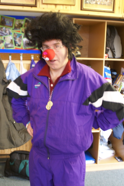 Elvis was in the building all day. Dont know where Mr Thomson was though.