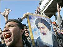 Manifestação de xiitas