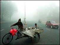 دلّی میں سردی