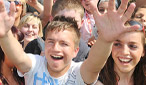 Photos of the Radio 1's Big Weekend audience on Saturday