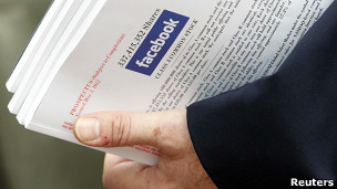 Plan de las acciones de Facebook