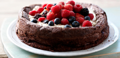 Who needs gluten when you’ve got this much chocolate and eggs in a cake? Try Sophie Dahl’s divine flourless chocolate cake