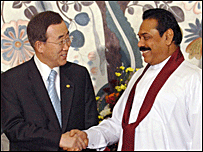 UN Secretary General and SL President