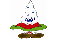Logo Eisteddfod yr Urdd sir Gaerfyrddin 2007
