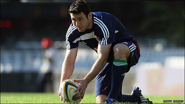 Lions fly-half Stephen Jones