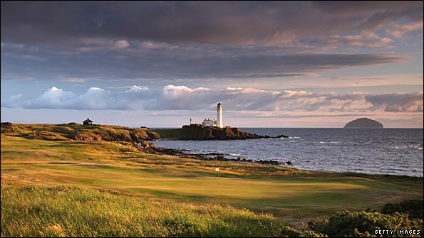 The dramatic 10th at Turnberry