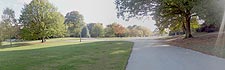Visit the park in Autumn including the concert bow