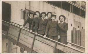 Mollie, Vera, Muriel, Barbara, Rene, Betty