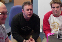 Craig, Huw and Nicky