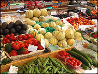 پھل اور سبزیاں