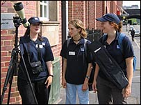 Three RSPB members