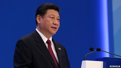 中國國家主席習近平(7/4/2013)