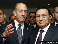 Mr Mubarak held a peace summit in Sharm el-Sheikh in 2006