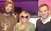 Annie with Tim and Jimmy