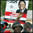 Simpatizantes do oposicionista Morgan Tsvangirai no Zimbábue