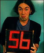 Guitarist James from Pulled Apart By Horses