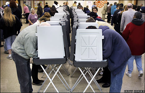 Bỏ phiếu tại Warren, Michigan