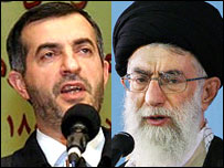 خامنه ای، مشائی