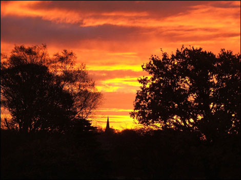 Birkenshaw sunrise (C) John Santry