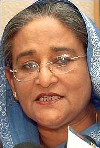 بنگلہ دیش کی سابق وزیراعظم شیخ حسینہ
