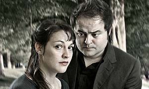 Karl (Kenneth Collard) and Nicole (Felicite De Jeu) in The Long Wait, a drama for Radio 4
