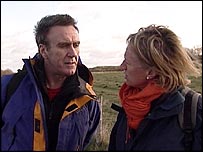 Sally Taylor and Joe McGann