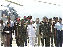 प्रणब मुखर्जी और सेना प्रमुख एनसी विज