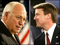 Dick Cheney e Jahn Edwards