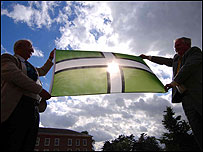 Flying the flag at County Hall